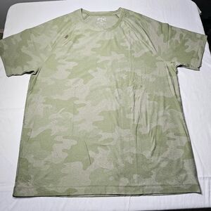 RHONE Men's Reign Camouflage Army Military Green Performance T-Shirt  size XL